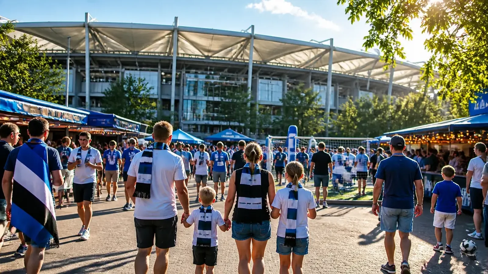 Symbolisches Newsbild zum HSV Volksparkfestival 2026 und den Testspielen gegen Everton