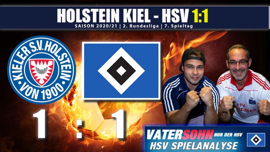 HSV - Holstein Kiel 1:1 Spielanalyse